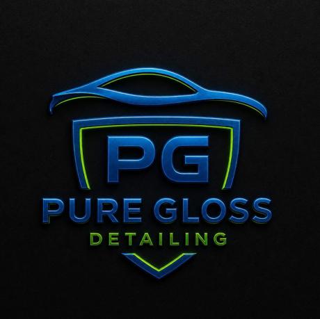 Pure Gloss Detailing — PG shield logo